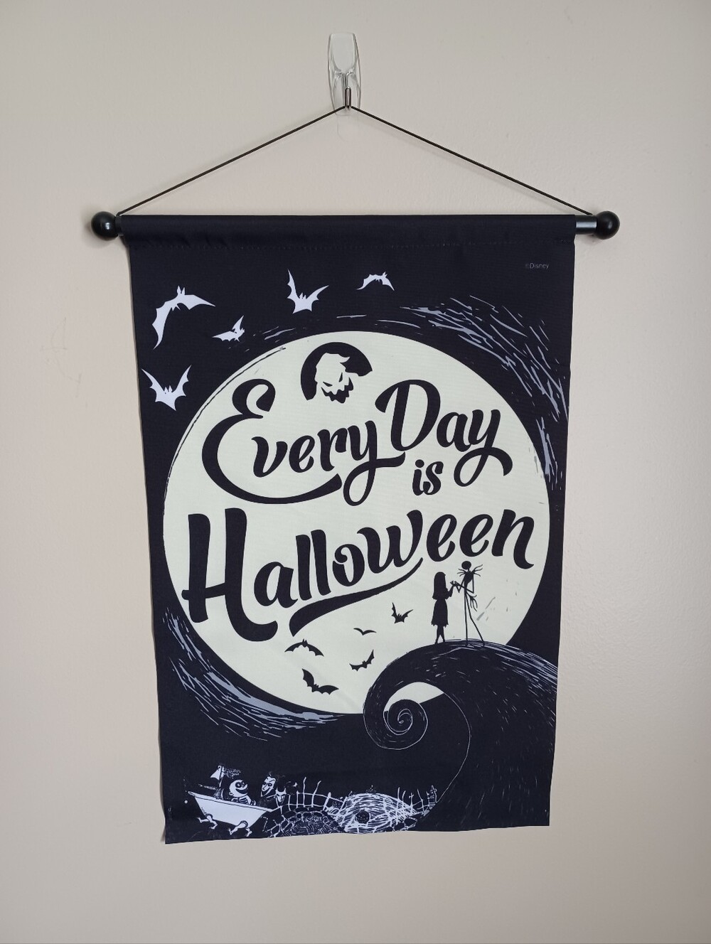 Every Day Is Halloween The Nightmare Before Christmas‎ Wall Hanging Decor Piece
